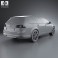 Volkswagen Golf Mk7 variant 2014 3d model