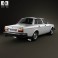 Volvo 244 sedan 1975 3d model