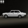 Volvo 244 sedan 1975 3d model