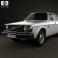 Volvo 244 sedan 1975 3d model