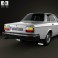 Volvo 244 sedan 1975 3d model