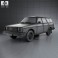 Volvo 245 wagon 1975 3d model