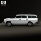 Volvo 245 wagon 1975 3d model
