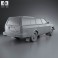 Volvo 245 wagon 1975 3d model