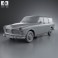 Volvo Amazon wagon 1961 3d model