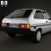 ZAZ Tavria (1102) 1990 3d model