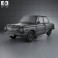 ZAZ 968M Zaporozhets 1979 3d model