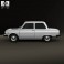 ZAZ 968M Zaporozhets 1979 3d model