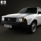 AZLK Moskvitch 2141 Aleko 1986 3d model