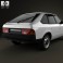 AZLK Moskvitch 2141 Aleko 1986 3d model