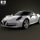 Alfa Romeo 4C 2014 3d model