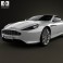 Aston Martin DB9 2013 3d model