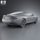 Aston Martin DB9 2013 3d model