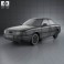 Audi 80 (B3) 1986 3d model