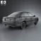 Audi 80 (B3) 1986 3d model