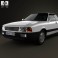 Audi 80 (B3) 1986 3d model