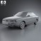 Audi 80 (B3) 1986 3d model