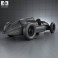 Auto Union Type D 1938 3d model