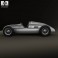 Auto Union Type D 1938 3d model
