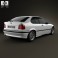 BMW 3 Series (E36) compact 1994 3d model