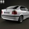 BMW 3 Series (E36) compact 1994 3d model