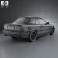 BMW 3 Series (E36) convertible 1994 3d model