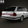 BMW 5 Series touring (E34) 1993 3d model