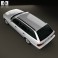 BMW 5 Series touring (E34) 1993 3d model