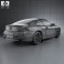 BMW 6 Series (E63) coupe 2004 3d model