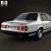BMW 7 Series (E23) 1982 3d model