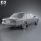 BMW 7 Series (E23) 1982 3d model