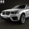 BMW X4 2014 3d model