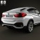 BMW X4 2014 3d model