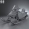 BRP Ski-Doo Expedition Sport 2012 3d model