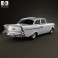Chevrolet 150 2-door sedan 1957 3d model