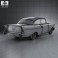 Chevrolet 150 2-door sedan 1957 3d model