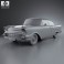Chevrolet 150 2-door sedan 1957 3d model