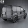 Citroen Nemo Panel Van 2011 3d model