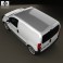 Citroen Nemo Panel Van 2011 3d model