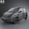 Daewoo Matiz M150 2011 3d model