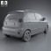 Daewoo Matiz M250 2011 3d model