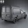 Ford Courier Van UK 1999 3d model