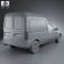 Ford Courier Van UK 1999 3d model