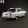 GAZ 21 Volga 1962 3d model