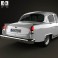 GAZ 21 Volga 1962 3d model