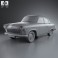 GAZ 21 Volga 1962 3d model