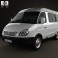 GAZ Sobol (GAZelle) 2012 3d model