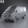 GAZ Sobol (GAZelle) 2012 3d model