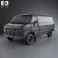 GMC Vandura Panel Van 1992 3d model