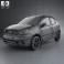 Geely LC Cross (Panda) 2012 3d model